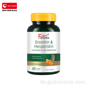 Diosmin-Hesperidin-Kapseln zur gesunden Unterstützung der Beinvenen